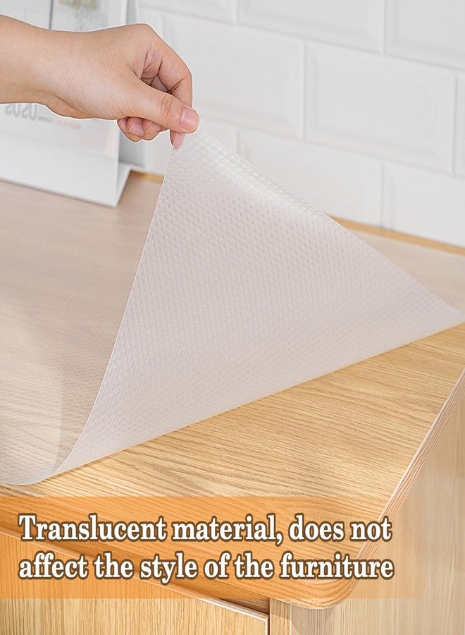 Klmnop Pantry Shelf Liner for 18 inch Wire Shelving, Thick 1mm Easy to Cut, Non-Slip Waterproof Wire Shelf Liner for Shelves, Drawer, Cabinet, Kitchen, 17.7 x 197 Inch - Image 5
